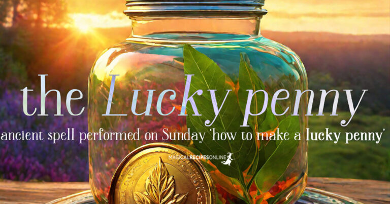 How to make a Lucky penny – original Spell and Recipe