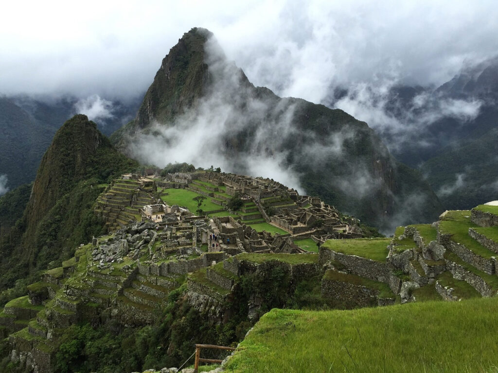 Machu Picchu, Peru:  This ancient Incan site is believed to be a place of spiritual transformation and energetic power.