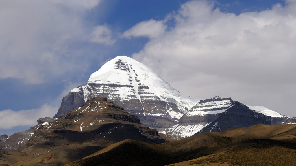 Mount Kailash, Tibet:  This sacred mountain is believed to be the home of the gods and a place of spiritual transformation. In Hindu religion, Mount Kailash is believed to be the abode of Lord Shiva,