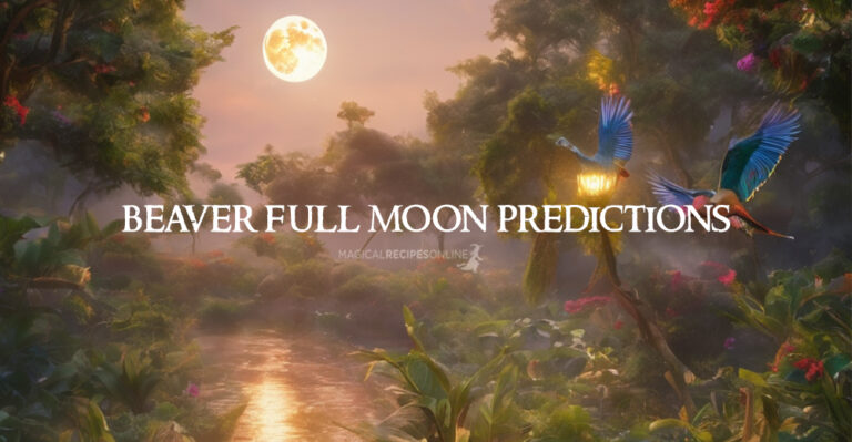 November 27 2023: Beaver Full Moon Predictions