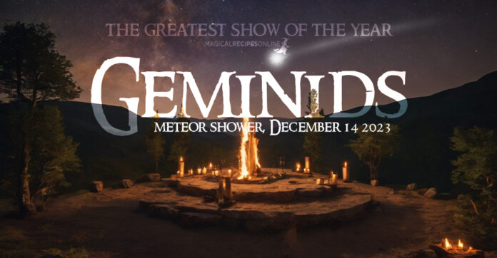 Geminids Meteor Shower: December 14, 2023