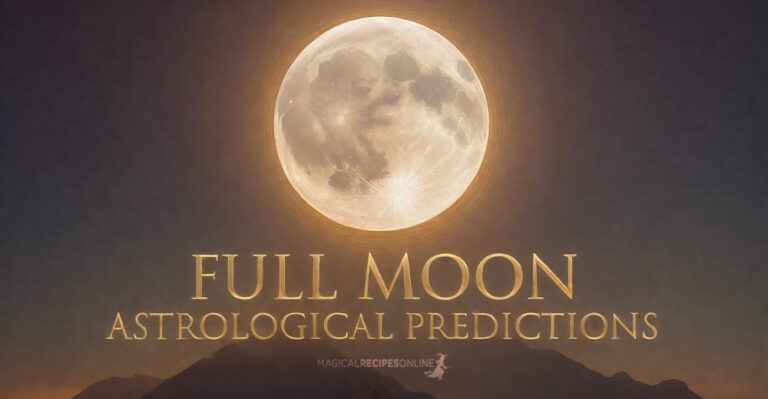 First Full Moon of 2024: January 24, the Full Moon of Charms