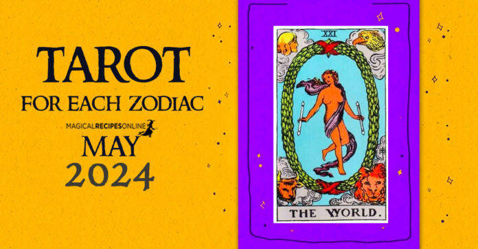 Tarot for April for each Zodiac Sign: May 2024