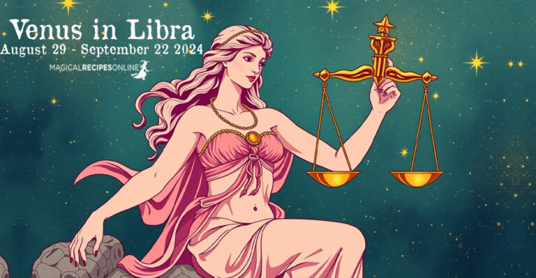 Venus in Libra: August 29 – September 22 2024