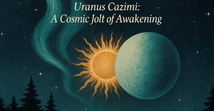 Uranus Cazimi + Solar Storm: May 17, 2025 Why Tonight Anything Is Possible
