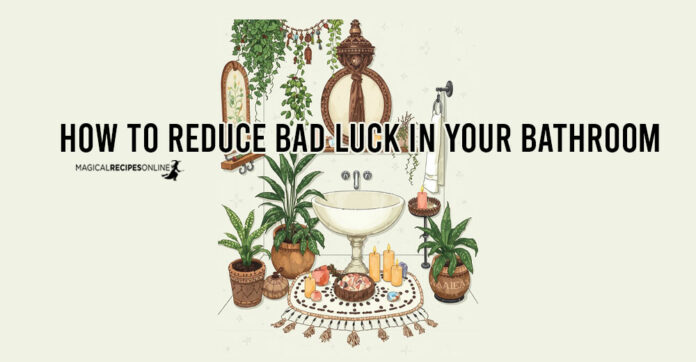 How to reduce bad luck in your Bathroom