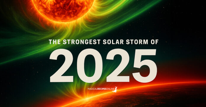 the strongest Solar Storm of 2025: Cosmic Awakening!