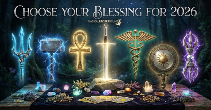 Choose your Blessing for 2026. One of the following legendary items can help you through 2026. What will you pick?