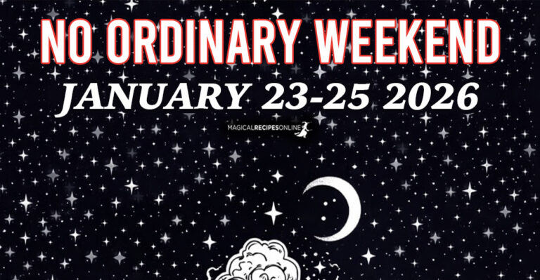 January 23-25. No Ordinary Weekend: the end of 165-year Cycle
