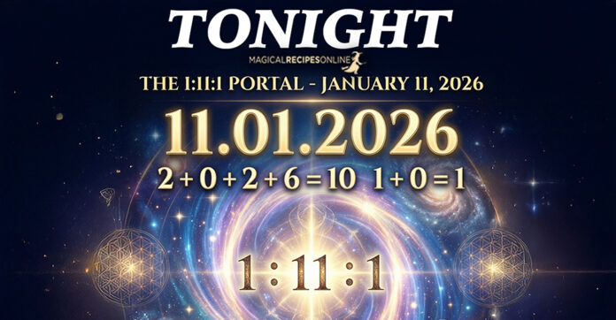 the rare 1:11:1 Portal is now open